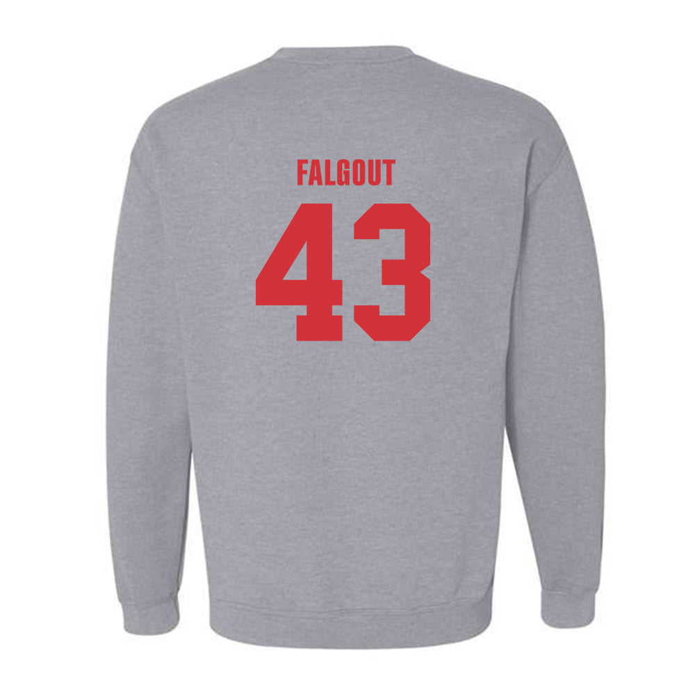 Louisiana - NCAA Football : Aiden Falgout - Classic Shersey Crewneck Sweatshirt-1