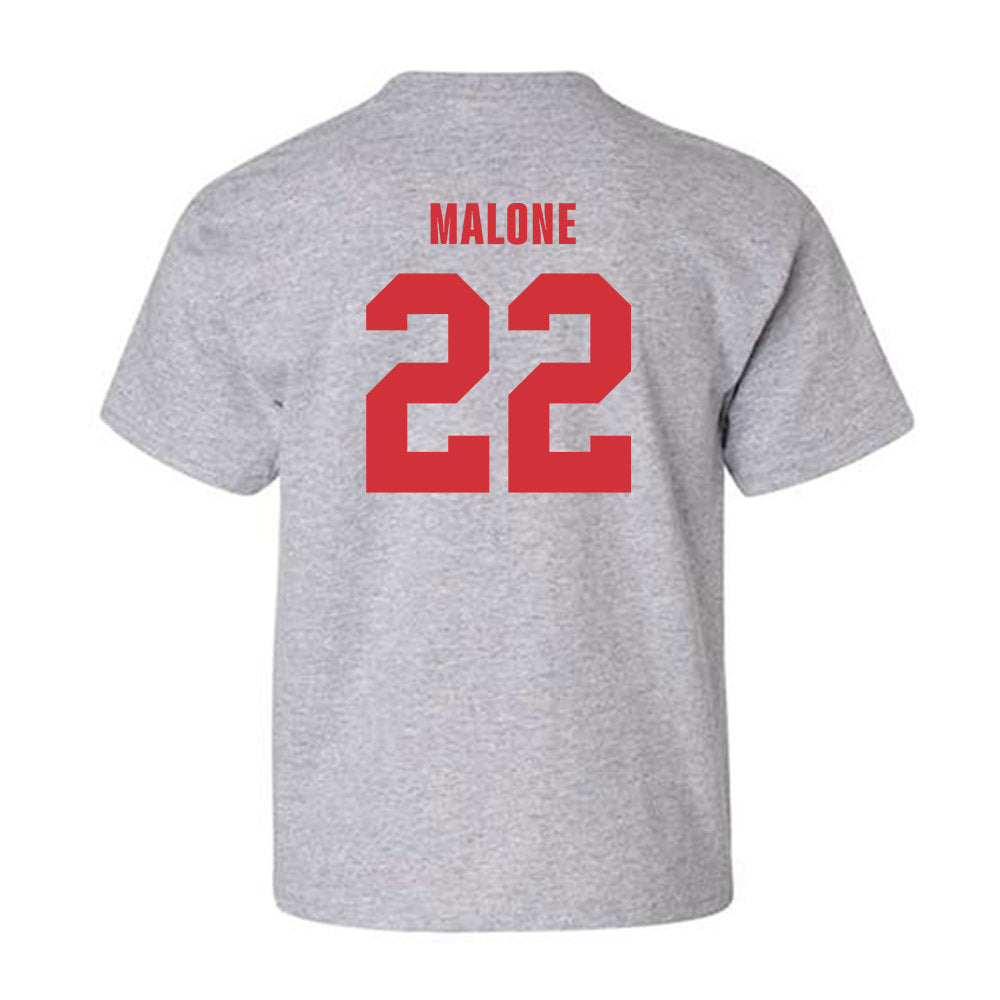 Louisiana - NCAA Football : Kevin Malone - Classic Shersey Youth T-Shirt-1