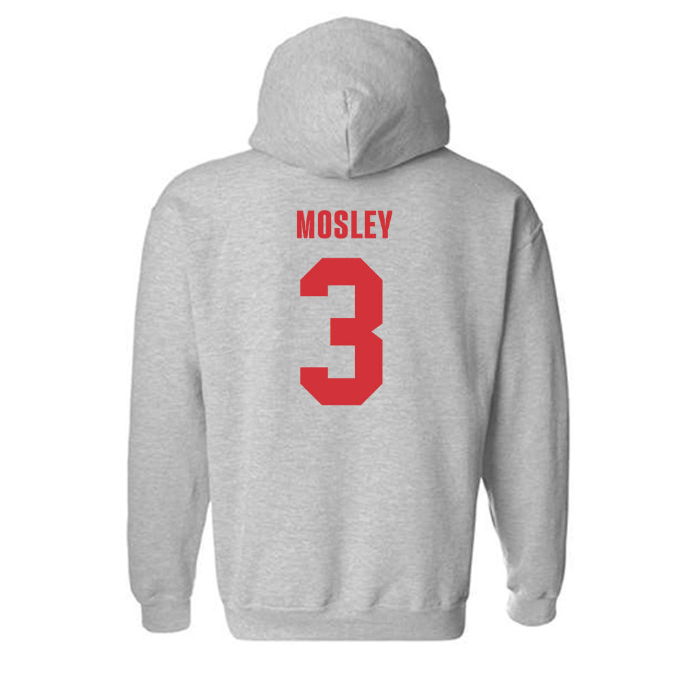 Louisiana - NCAA Women's Basketball : Stephanie Mosley - Classic Shersey Hooded Sweatshirt-1
