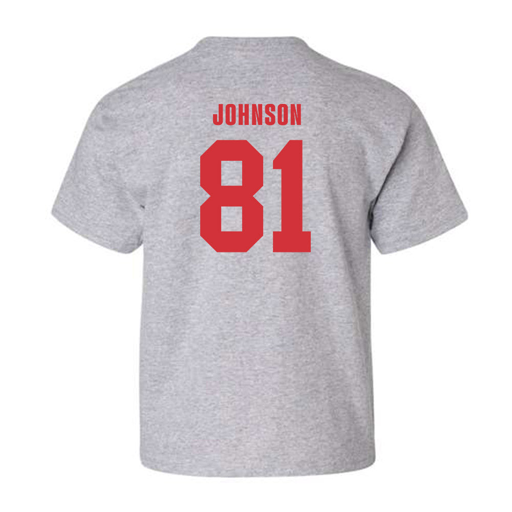 Louisiana - NCAA Football : Jaydon Johnson - Classic Shersey Youth T-Shirt
