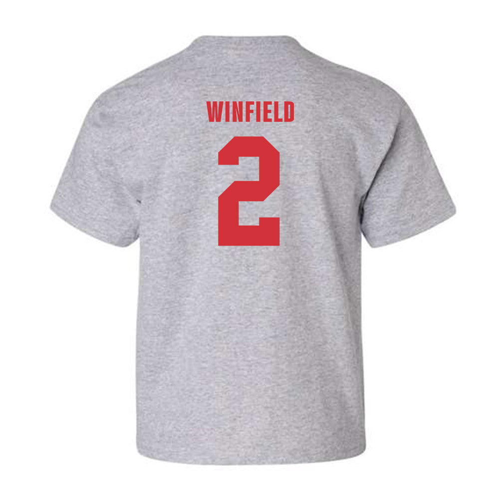 Louisiana - NCAA Football : Lunch Winfield - Classic Shersey Youth T-Shirt