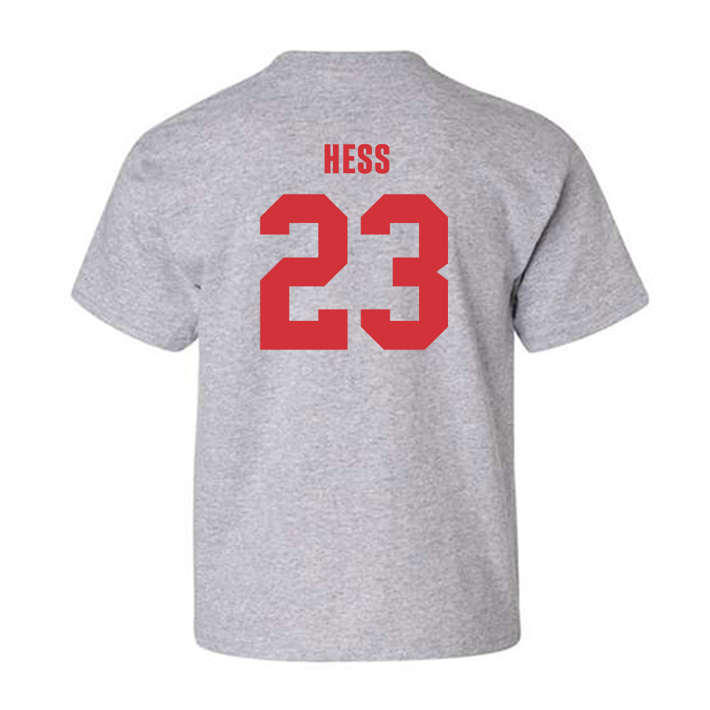 Louisiana - NCAA Baseball : Tate Hess - Classic Shersey Youth T-Shirt-1