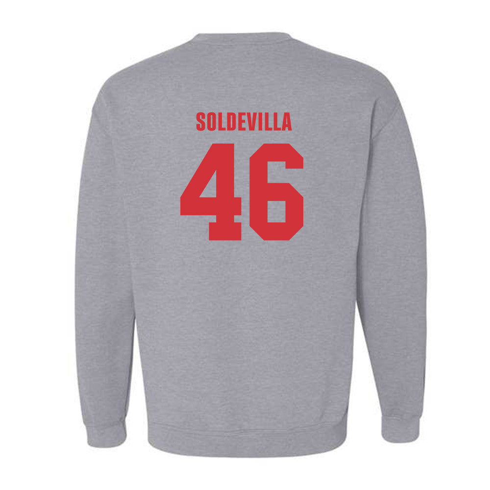 Louisiana - NCAA Football : Emiliano Soldevilla - Classic Shersey Crewneck Sweatshirt