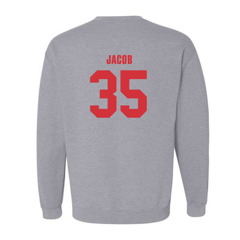 Louisiana - NCAA Football : Collin Jacob - Classic Shersey Crewneck Sweatshirt-1