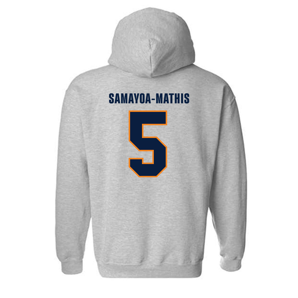 UTEP - NCAA Women's Basketball : Heaven Samayoa-Mathis - Classic Shersey Hooded Sweatshirt-1