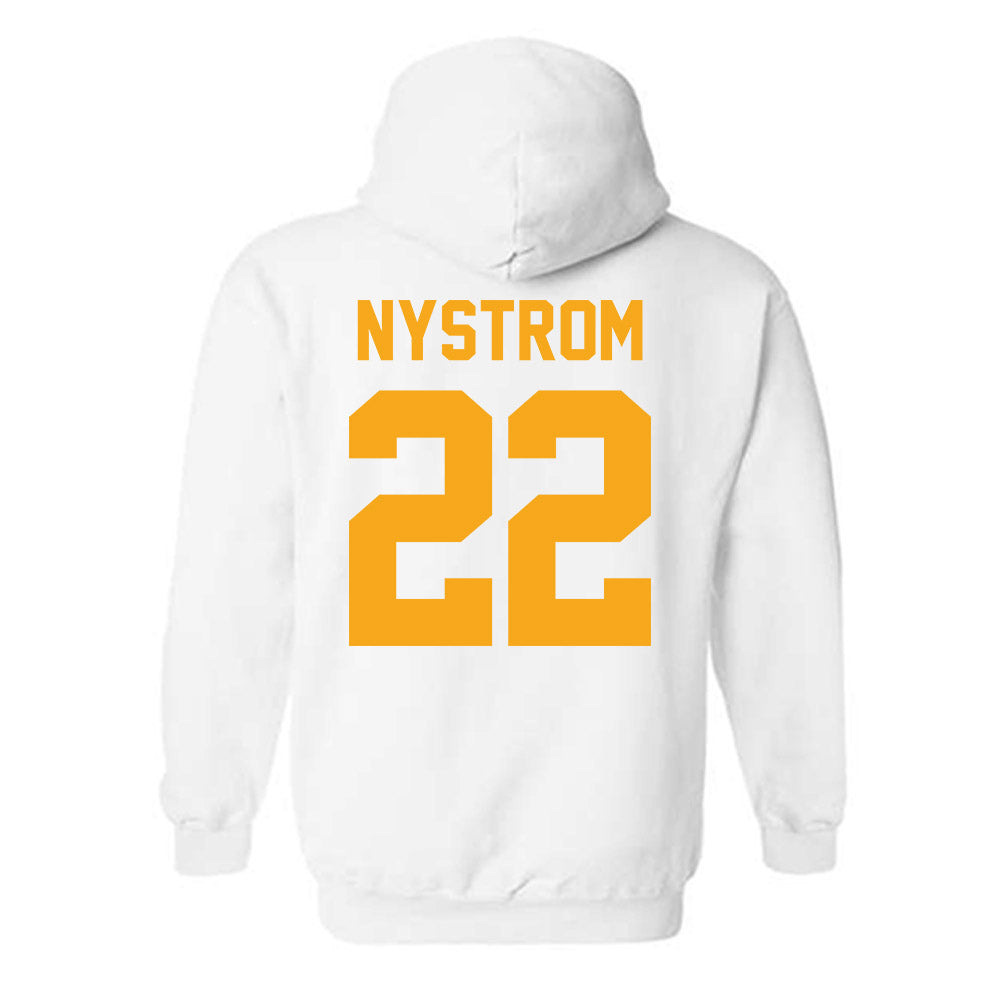VCU - NCAA Baseball : Chase Nystrom - Classic Shersey Hooded Sweatshirt-1