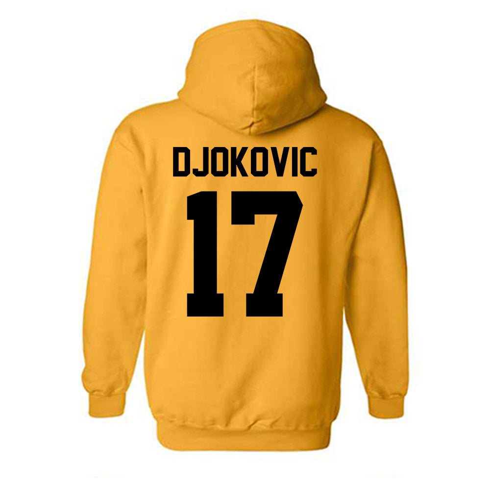 VCU - NCAA Men's Basketball : Lazar Djokovic - Classic Shersey Hooded Sweatshirt-1