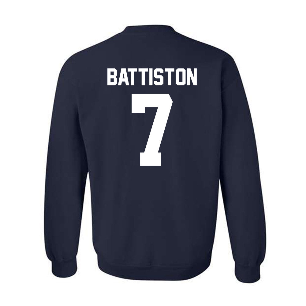 Rice - NCAA Women's Basketball : Louann Battiston - Classic Shersey Crewneck Sweatshirt-1