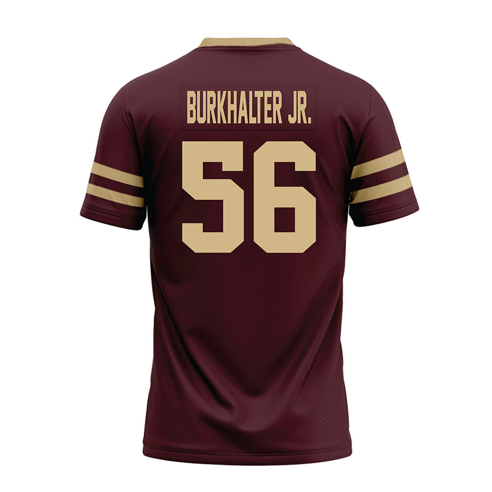 Texas State - NCAA Football : Trenton Burkhalter Jr. - Premium Football Jersey-1