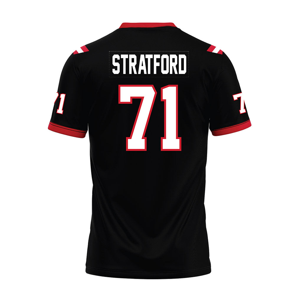 Arkansas State - NCAA Football : Chace Stratford - Premium Football Jersey-1