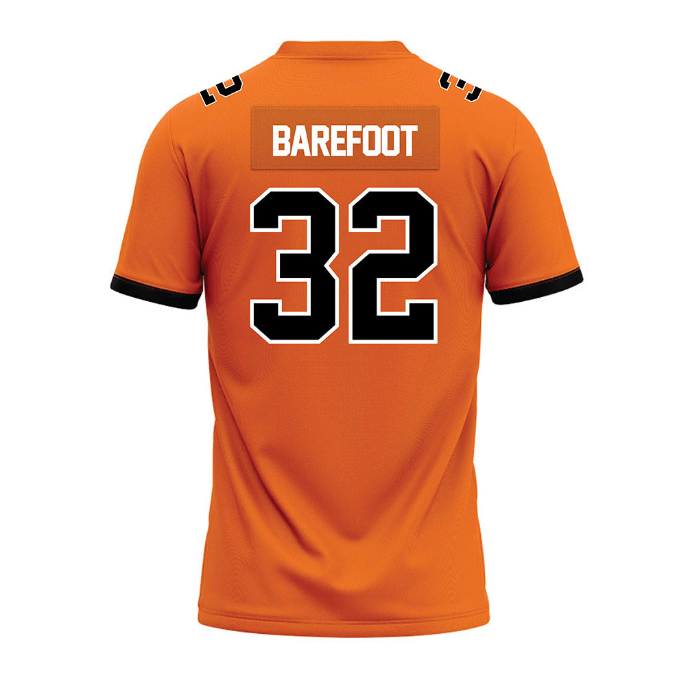 Campbell - NCAA Football : Vince Barefoot - Premium Football Jersey-1