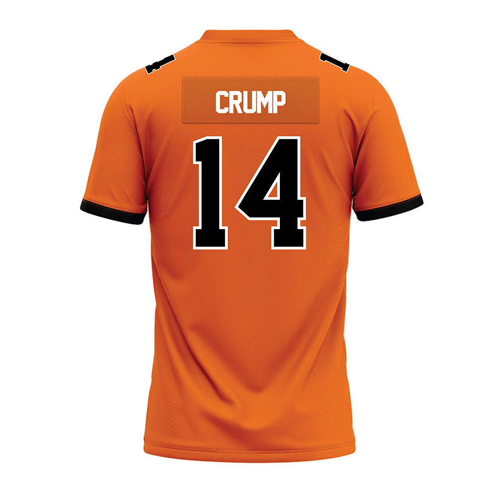 Campbell - NCAA Football : Carlando Crump - Premium Football Jersey-1