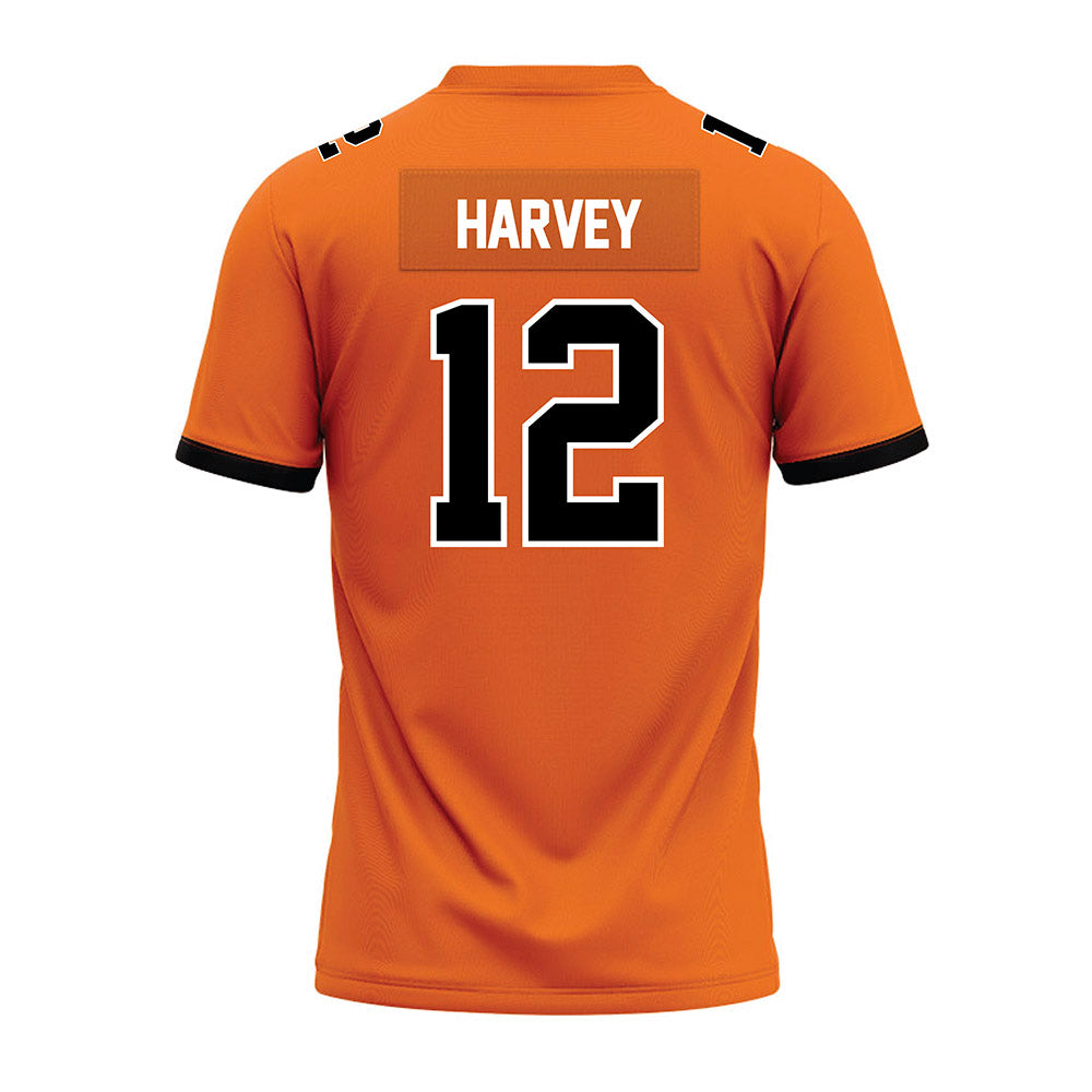 Campbell - NCAA Football : Grayson Harvey - Premium Football Jersey-1