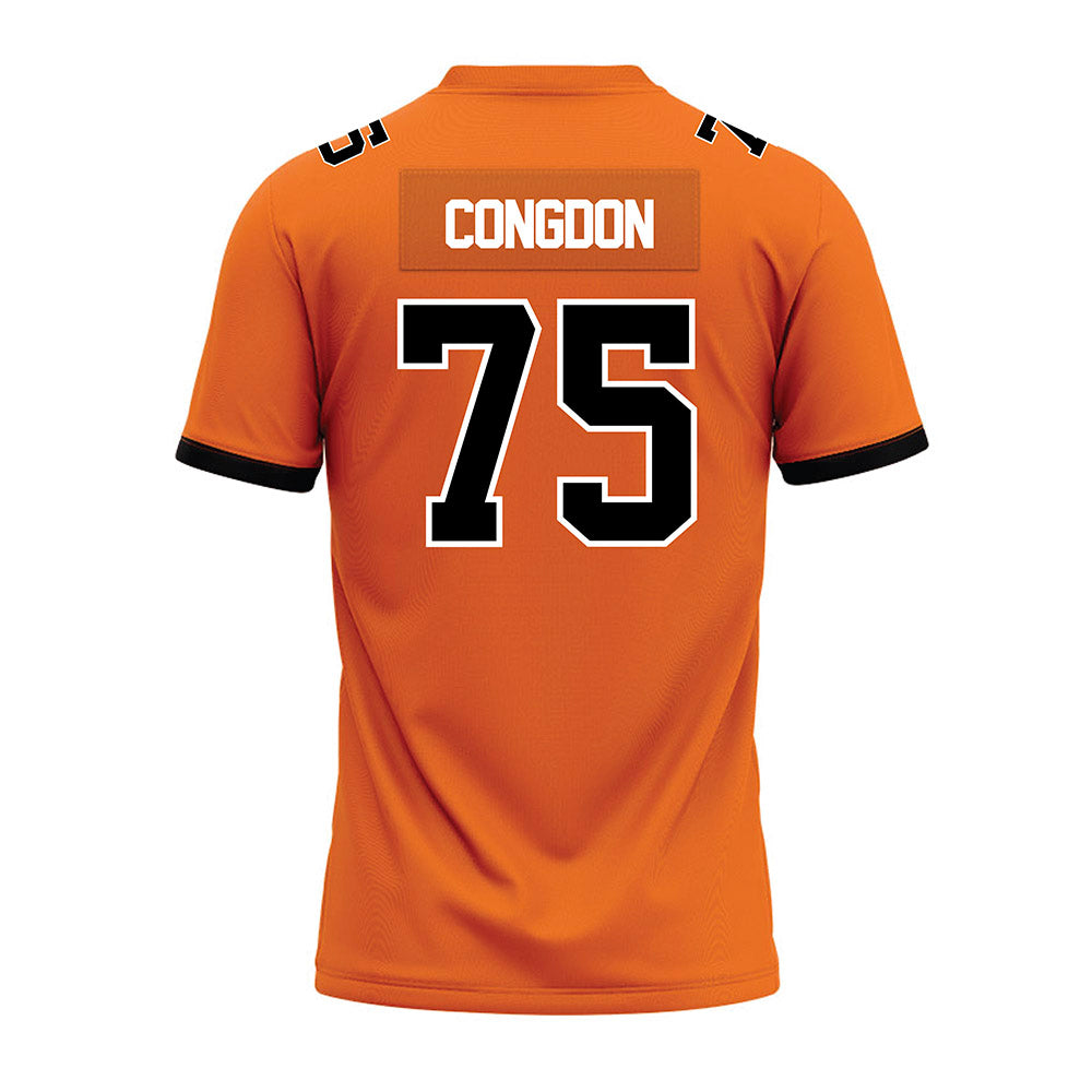 Campbell - NCAA Football : Dylan Congdon - Premium Football Jersey-1