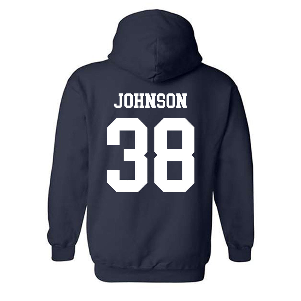 Oral Roberts - NCAA Baseball : Comner Johnson - Classic Shersey Hooded Sweatshirt-1