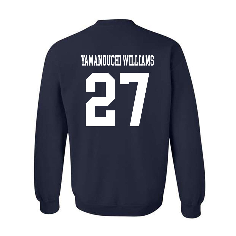 Oral Roberts - NCAA Men's Basketball : Yuto Yamanouchi williams - Classic Shersey Crewneck Sweatshirt-1