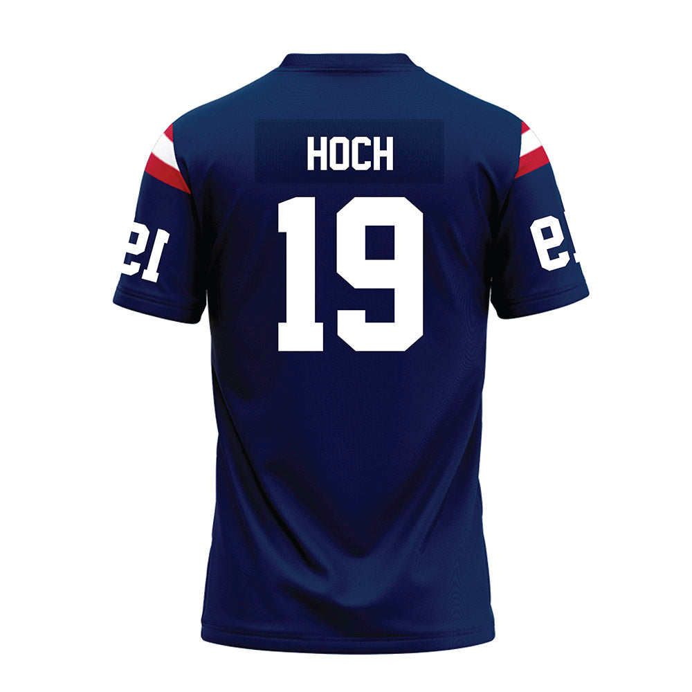 FAU - NCAA Football : Branden Hoch - Blue Premium Football Jersey-1