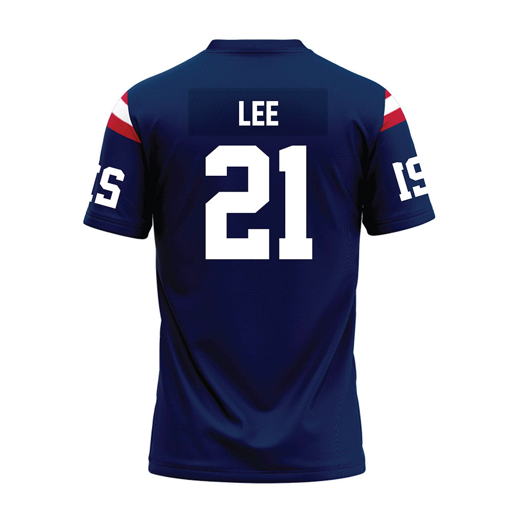 FAU - NCAA Football : Robert Lee - Blue Premium Football Jersey-1