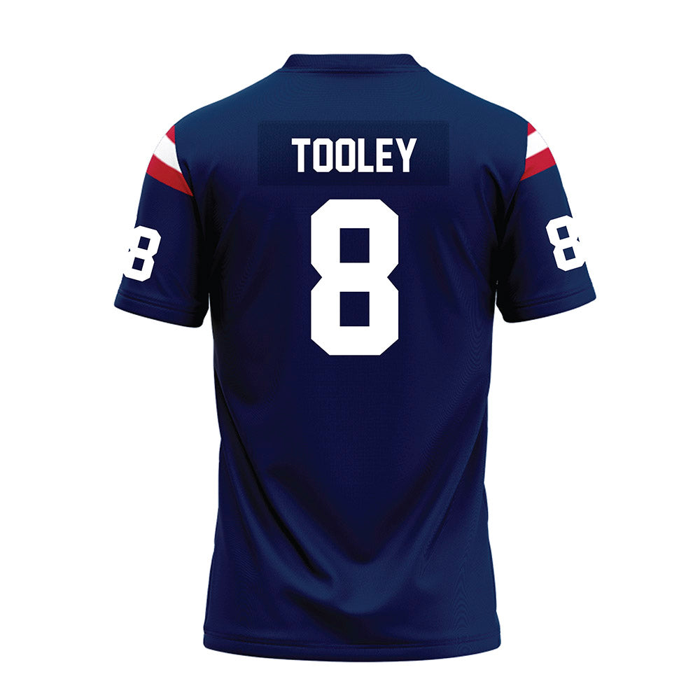 FAU - NCAA Football : Christopher Tooley - Blue Premium Football Jersey-1