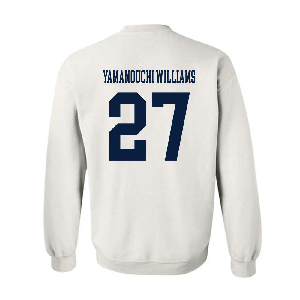Oral Roberts - NCAA Men's Basketball : Yuto Yamanouchi williams - Classic Shersey Crewneck Sweatshirt-1