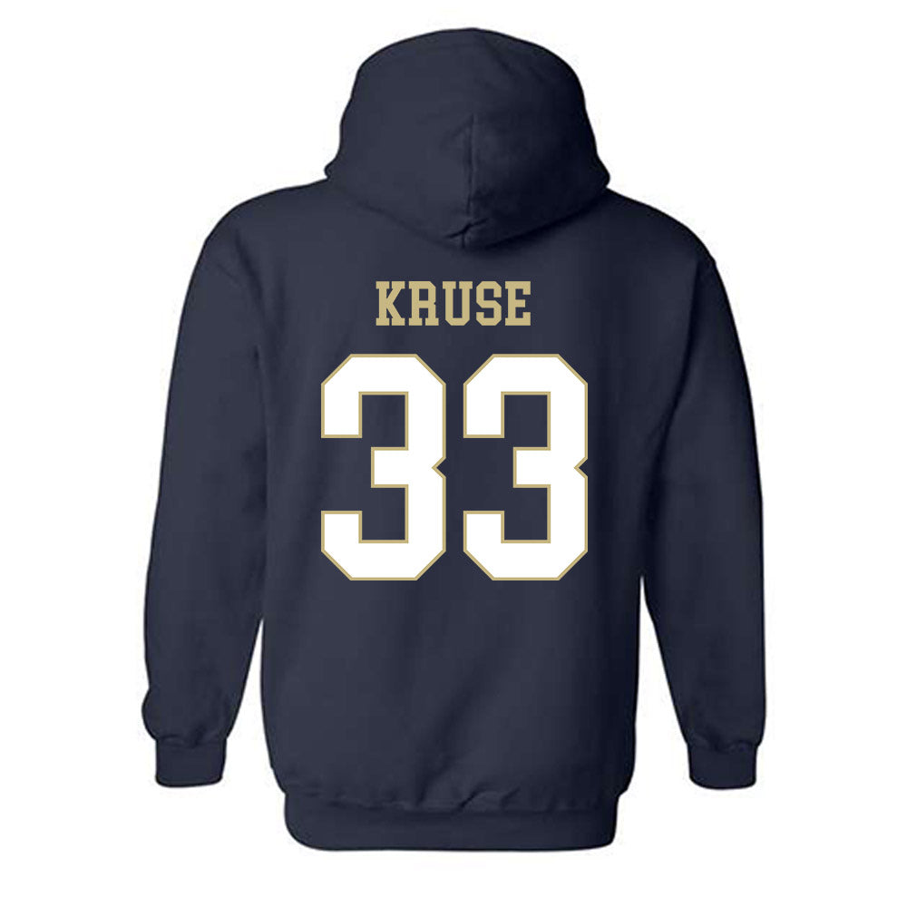 Oral Roberts - NCAA Men's Basketball : Seth Kruse - Classic Shersey Hooded Sweatshirt-1