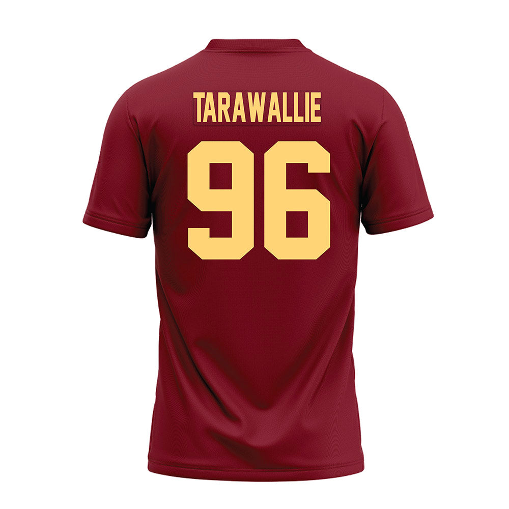 Minnesota - NCAA Football : Abu Tarawallie - Maroon Premium Football Jersey-1