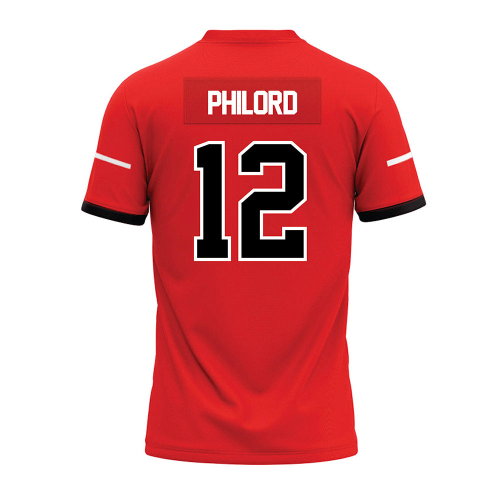 Campbell - NCAA Football : Donavan Philord - Premium Football Jersey-1