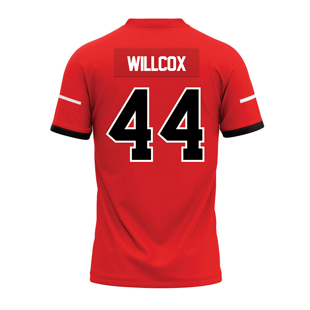 Campbell - NCAA Football : Ryder Willcox - Premium Football Jersey-1