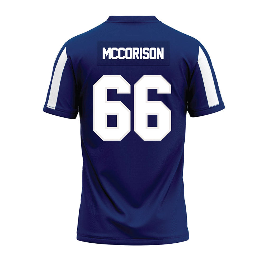 Butler - NCAA Football : William McCorison - Premium Football Jersey-1