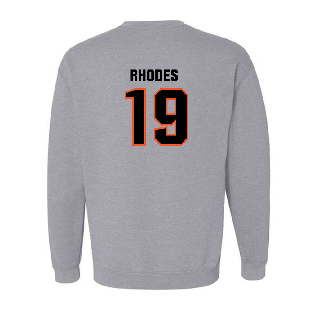 Oklahoma State - NCAA Baseball : Stormy Rhodes - Classic Shersey Crewneck Sweatshirt-1
