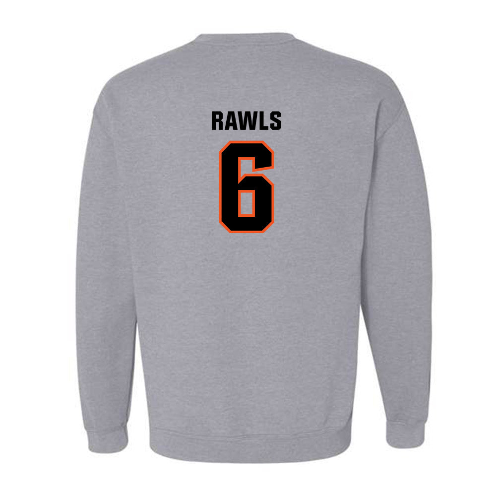 Oklahoma State - NCAA Football : Brandon Rawls - Classic Shersey Crewneck Sweatshirt-1