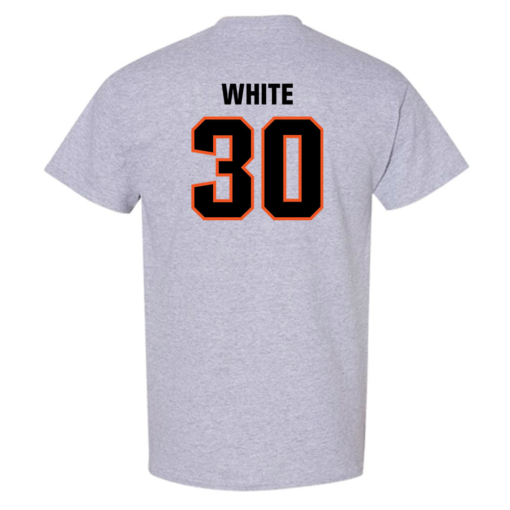Oklahoma State - NCAA Football : Trip White - Classic Shersey T-Shirt-1
