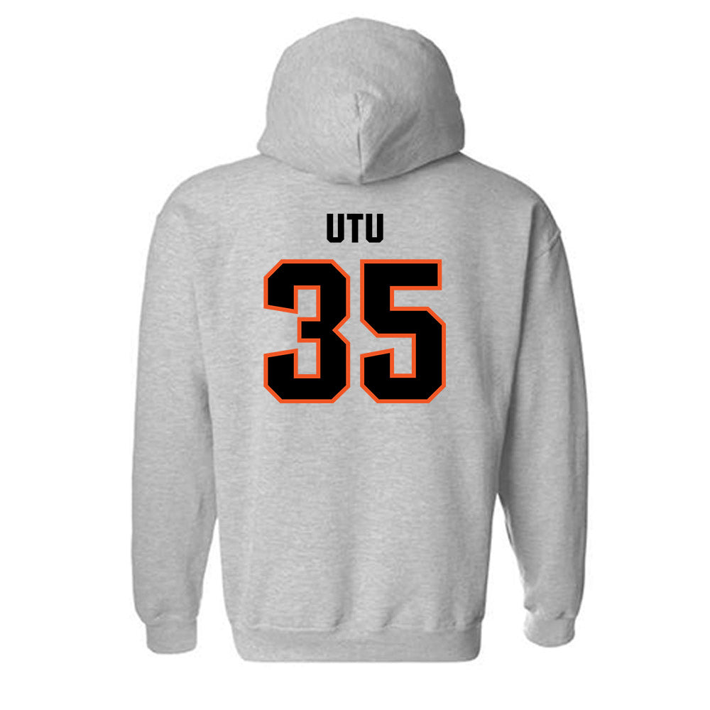 Oklahoma State - NCAA Football : Poasa Utu - Classic Shersey Hooded Sweatshirt