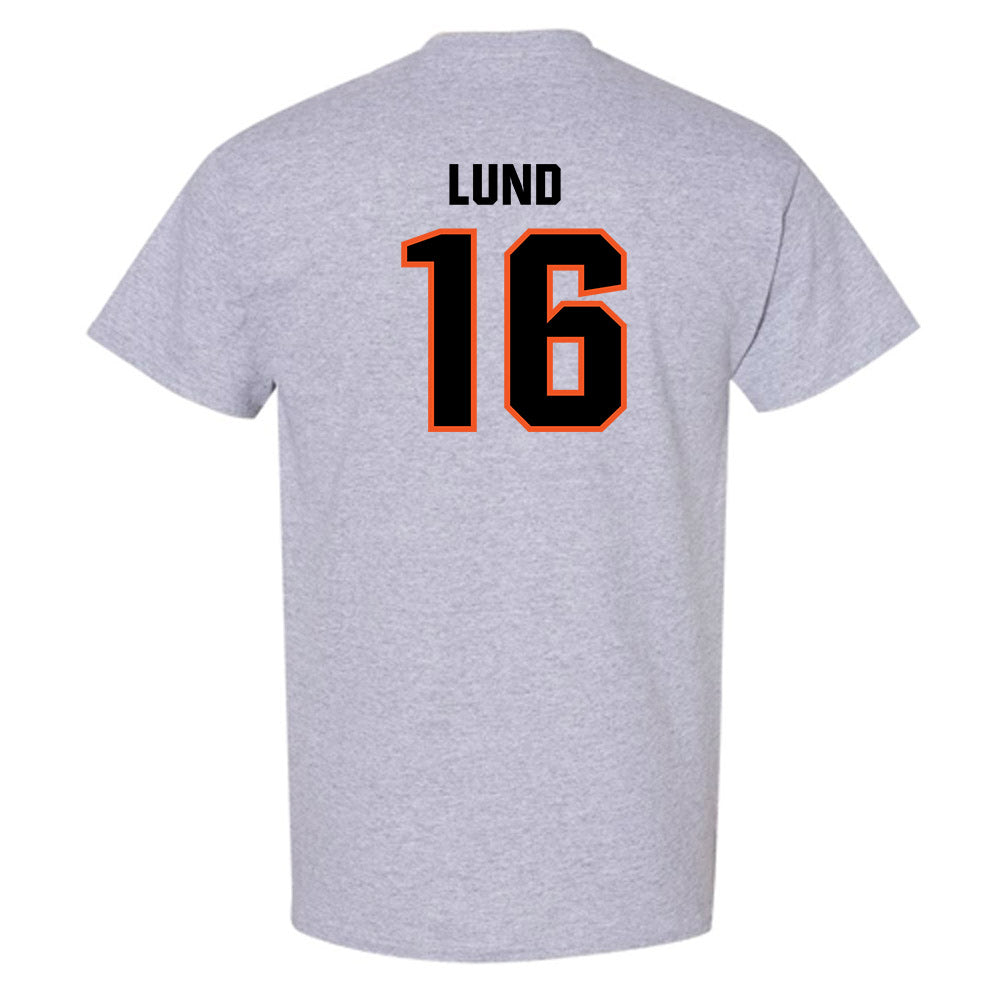 Oklahoma State - NCAA Baseball : Ethan Lund - Classic Shersey T-Shirt-1