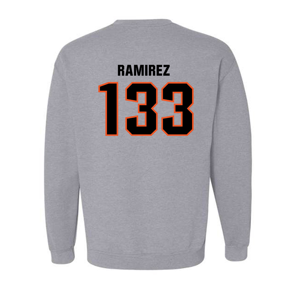 Oklahoma State - NCAA Wrestling : Ronnie Ramirez - Classic Shersey Crewneck Sweatshirt-1