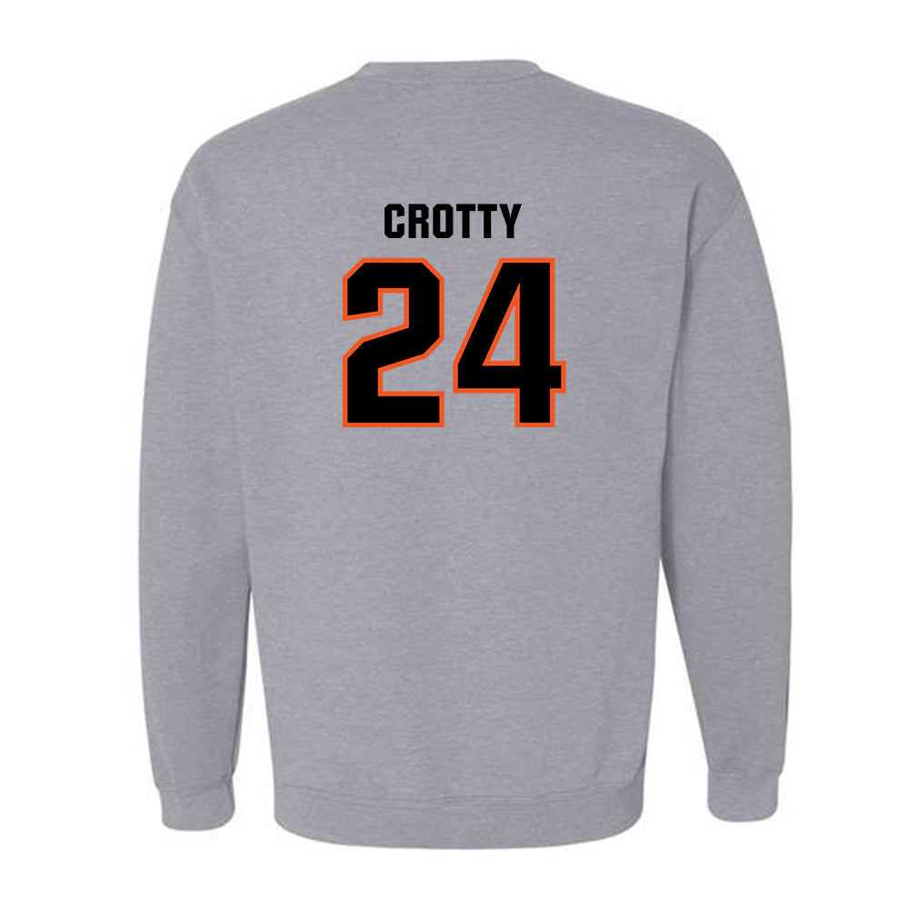 Oklahoma State - NCAA Men's Basketball : Ryan Crotty - Classic Shersey Crewneck Sweatshirt-1
