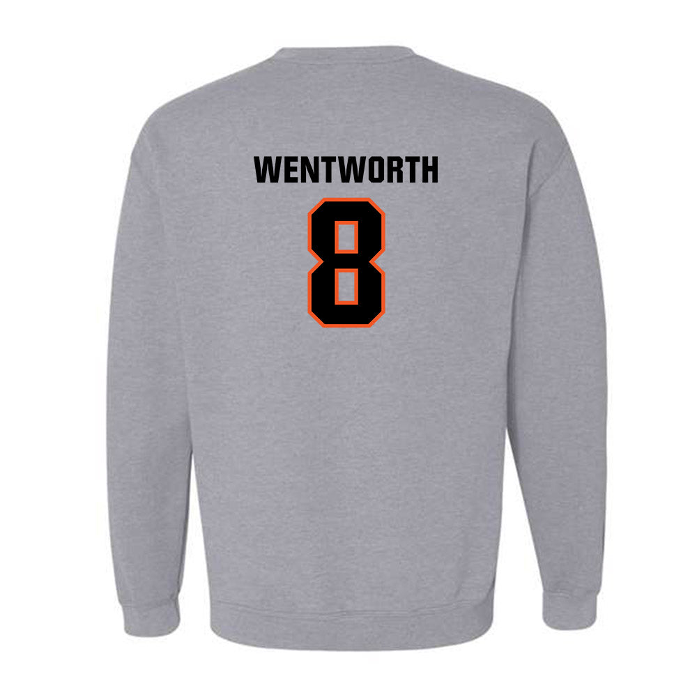 Oklahoma State - NCAA Baseball : TP Wentworth - Classic Shersey Crewneck Sweatshirt-1