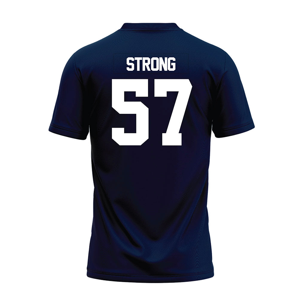 Georgia Southern - NCAA Football : Chandler Strong - Navy Premium Football Jersey