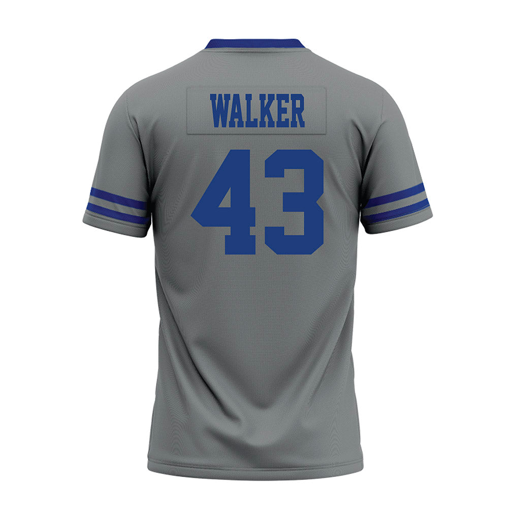 Memphis - NCAA Football : Wolf Walker - Grey Premium Football Jersey-1