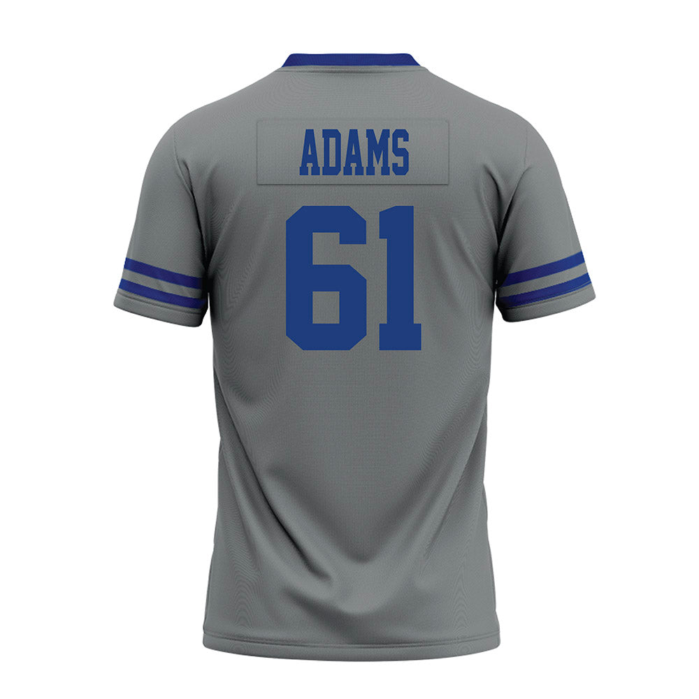 Memphis - NCAA Football : Chris Adams - Grey Premium Football Jersey-1