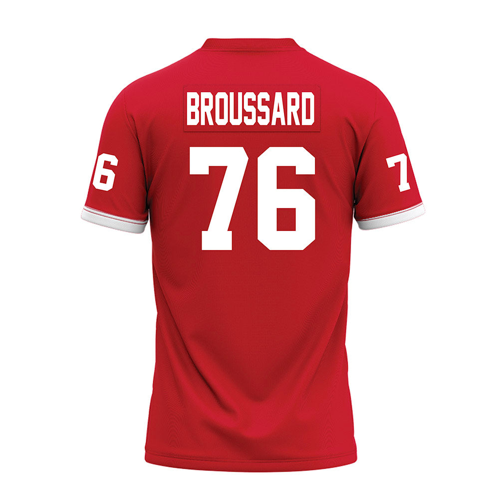 Louisiana - NCAA Football : Matthew Broussard - Premium Football Jersey