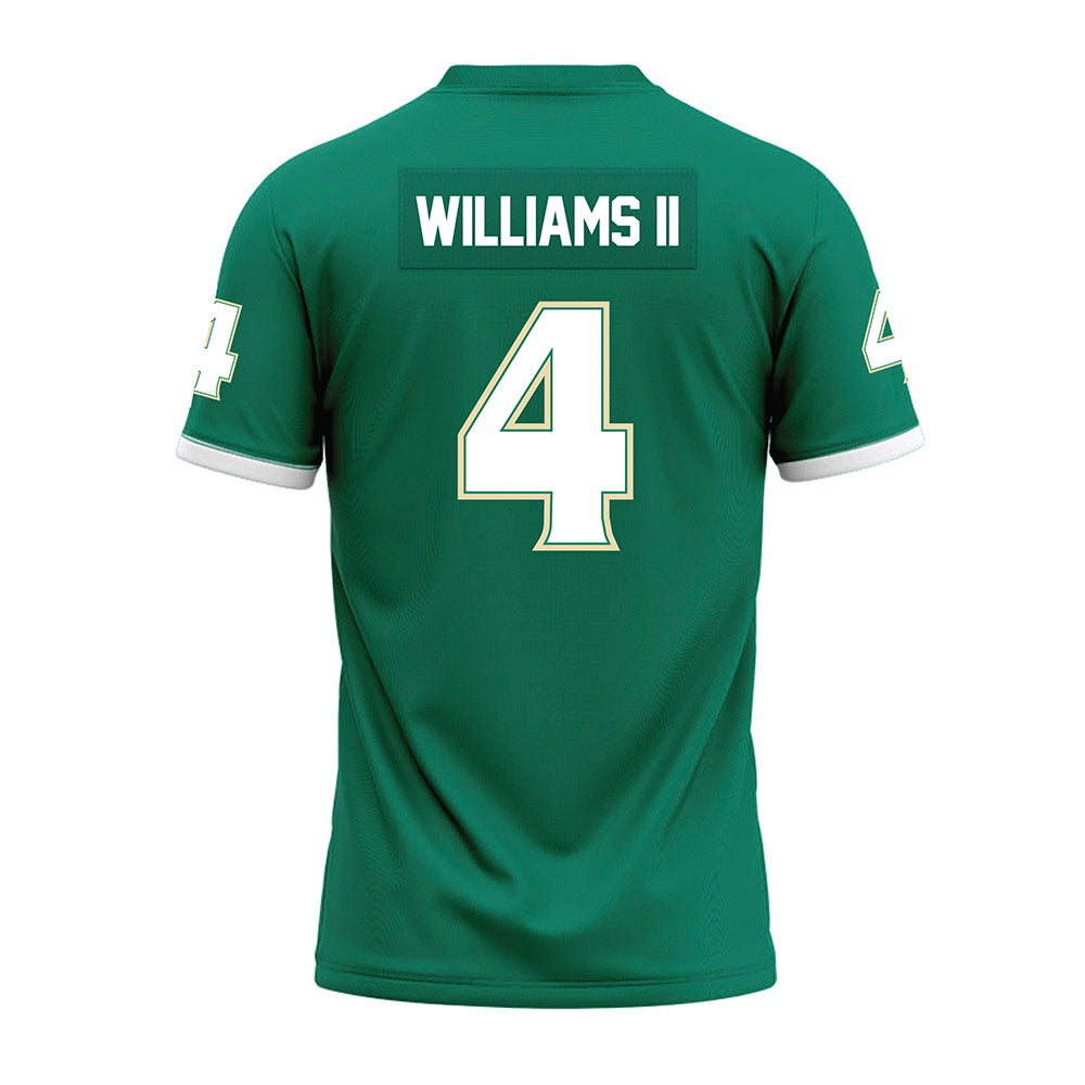 USF - NCAA Football : Michael Williams II - Green Premium Football Jersey-1