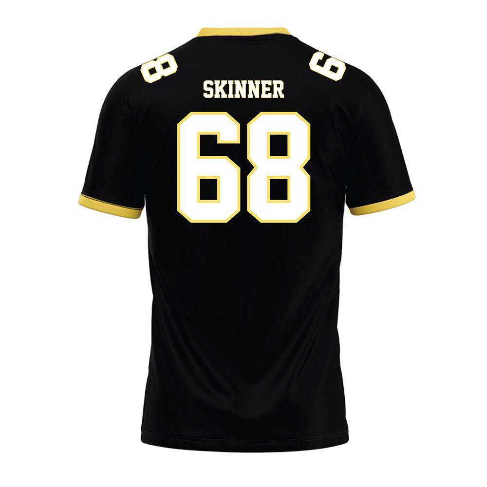 PLU - NCAA Football : Nico Skinner - Black Premium Football Jersey