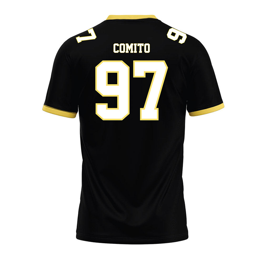 PLU - NCAA Football : Andrew Comito - Black Premium Football Jersey