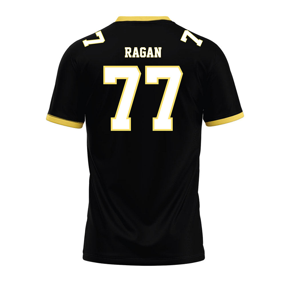 PLU - NCAA Football : Tyler Ragan - Black Premium Football Jersey