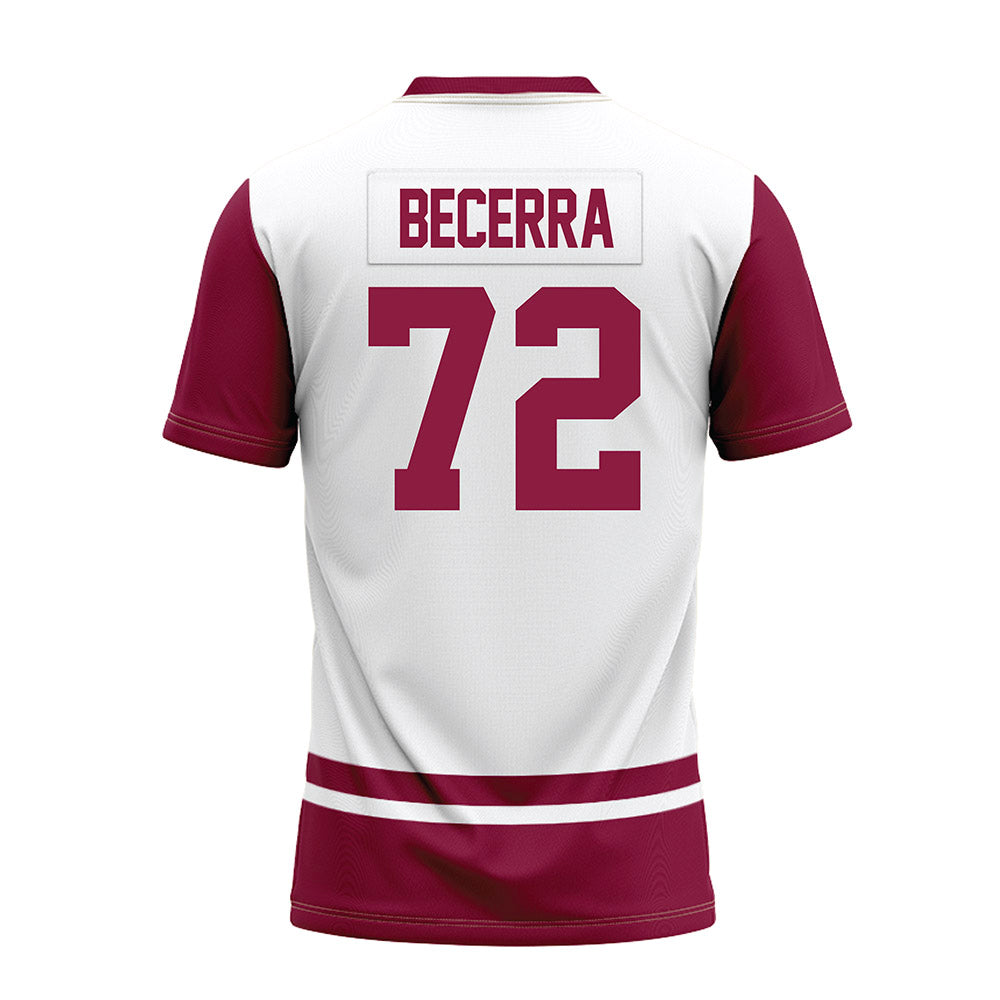 NMSU - NCAA Football : Merrick Becerra - White Premium Football Jersey-1