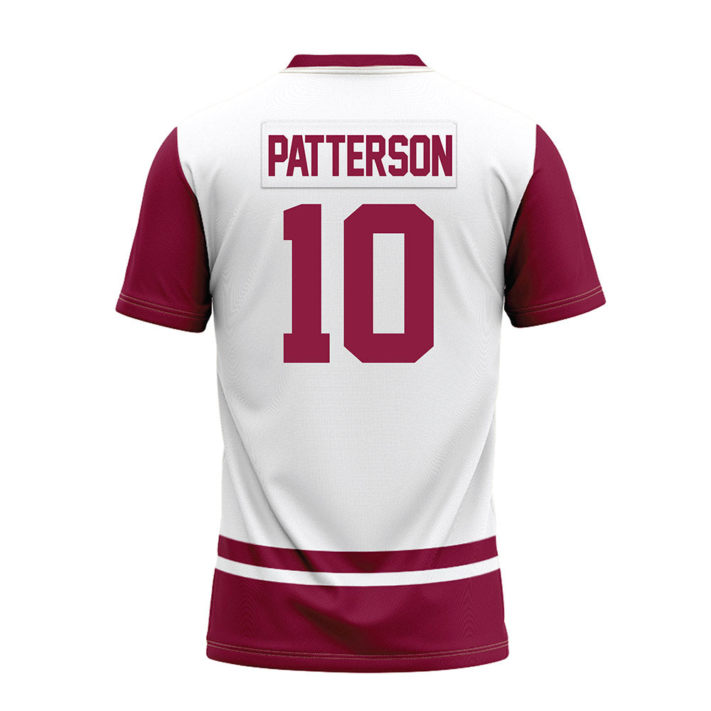 NMSU - NCAA Football : Jaylen Patterson - White Premium Football Jersey-1
