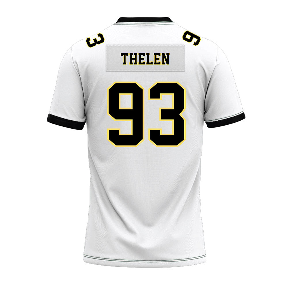PLU - NCAA Football : Drew Thelen - White Premium Football Jersey