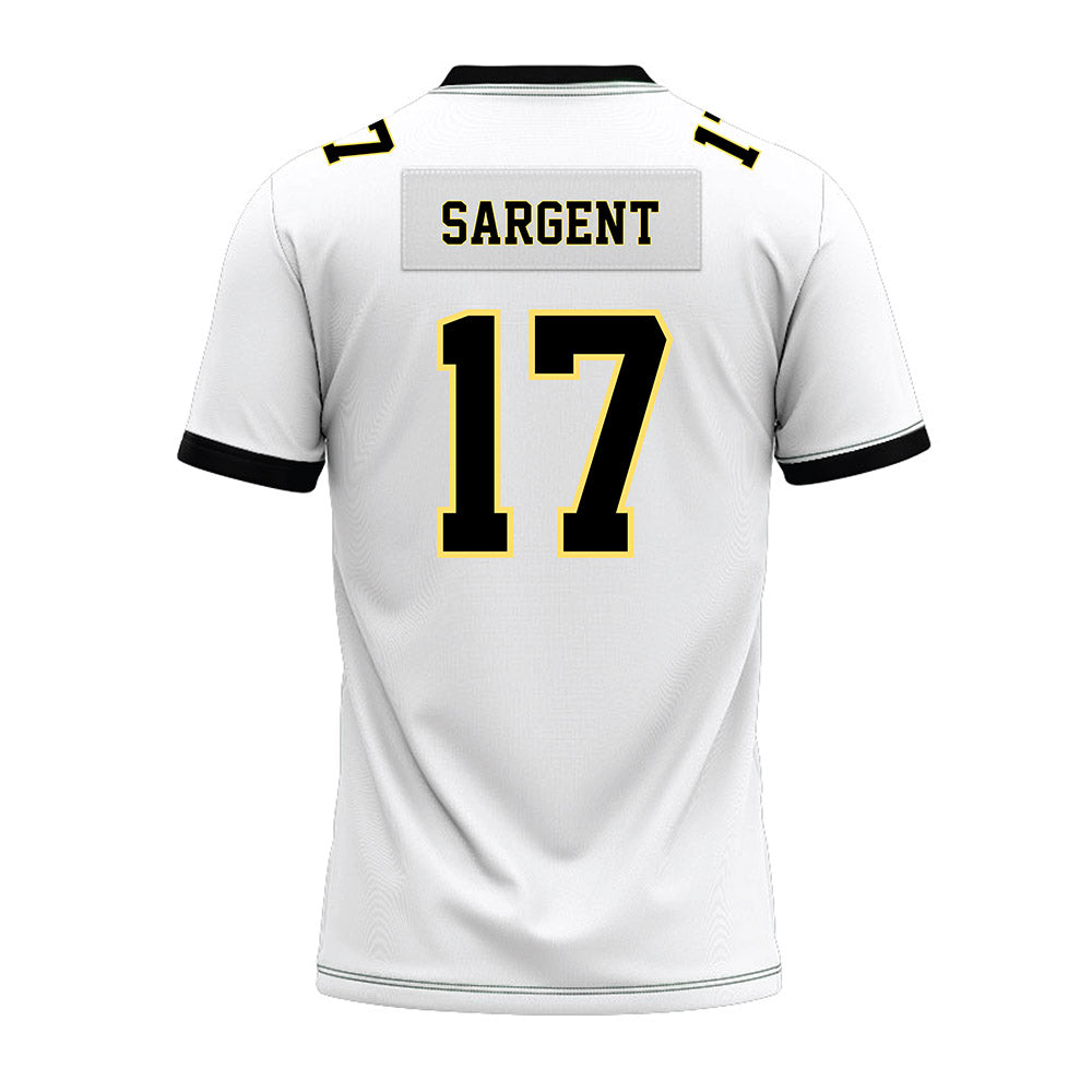 PLU - NCAA Football : Cole Sargent - White Premium Football Jersey
