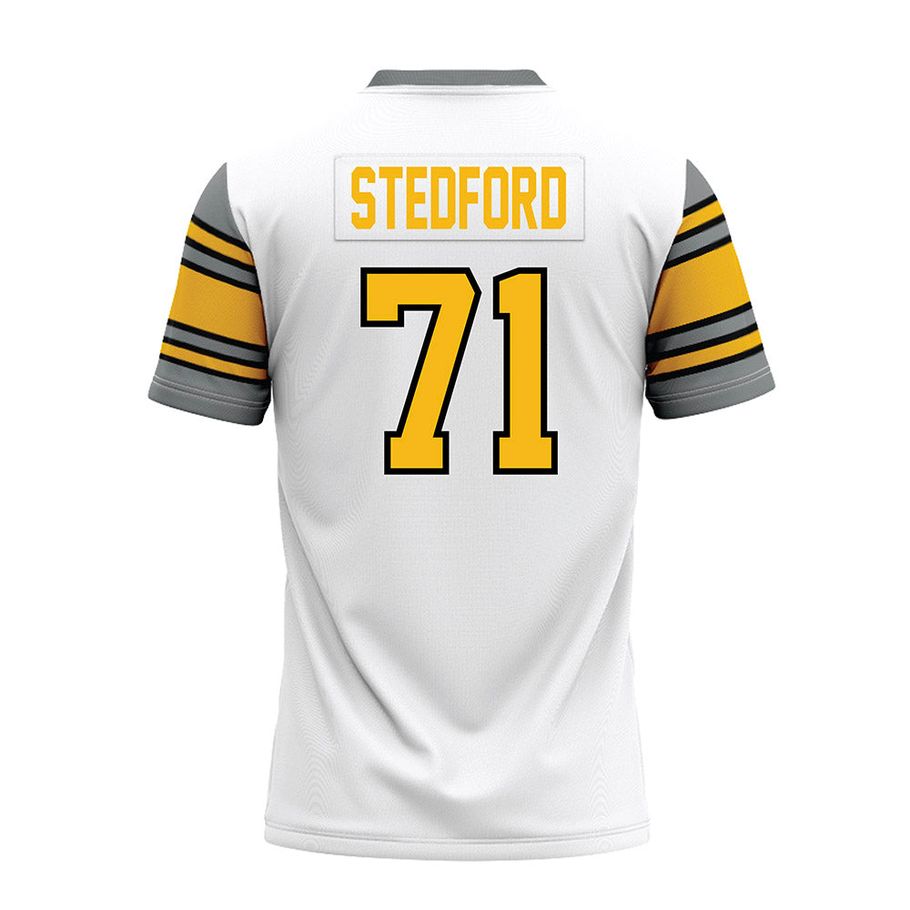 Idaho - NCAA Football : Howard Stedford - White Premium Football Jersey-1
